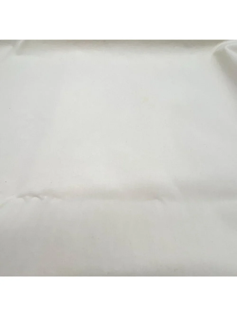 Vintage JC Penney Home Collection Cream Embroidered Floral Twin Flat Sheet